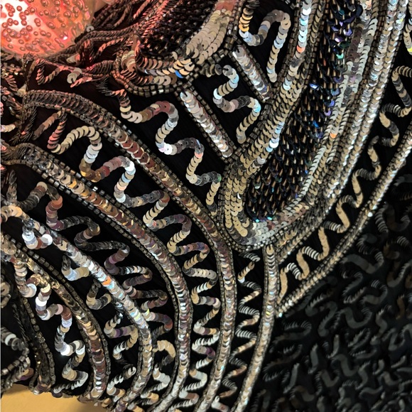 Stunning and elegant rare Lawrence Kazar cocktail dress - Picture 6 of 10